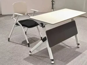 Foldable Training Table with Castor