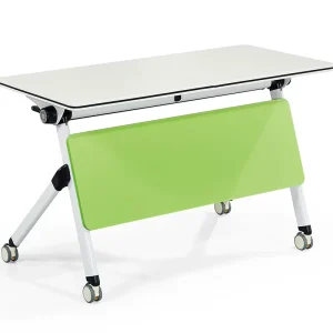 Foldable Training Table with Wheels for Office, University Use