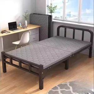 Folded Bed Sheets Home Simple Bed Office Nap Tool Dormitory Afternoon Rest Small Bed Rental House Adult Iron Bed