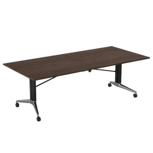 Folding Bamboo Conference Table Business chic Mobile Long Desk Modern Minimalist Design Offices Meeting Rooms Direct Factory