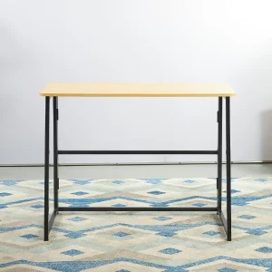 Folding Desk Modern Design Small Computer Desk Home Office Desk Foldable Table Workstation for Small Places