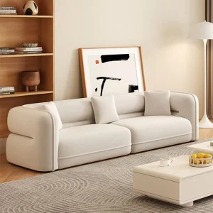 Folding Floor Couch Corduroy Fold Out Couch Bed Futon Sleeper Mattress with Pillows for Apartment Office Livingroom