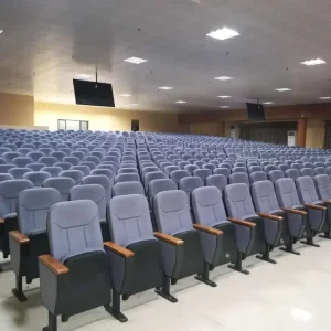 Folding Lecture Hall Chair Seating Theater Furniture Church Auditorium Chair with Writing Pad