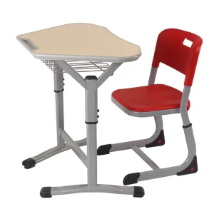 Folding Metal Training Table for School Students Mobile Classroom Furniture Adjustable Height Primary Middle University Level