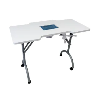 Folding Portable Nail Table Beauty Salon Furniture Nail Manicure Table Witn Exhaust Fans