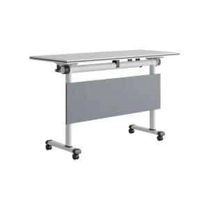 Folding Training Table Combination Movable Desk Wheels Conference Table Office Furniture Steel Modern Design for School Training