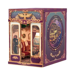 For Magical Journey Infinity Train Cabin Motion Scene Replaceable Landscapes Eco friendly 3D Wooden Model Toy