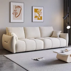 For Modern Minimalist Three Seat Velvet Office Reception Visitor VIP Waiting Room Sofa Set with Sponge Filling