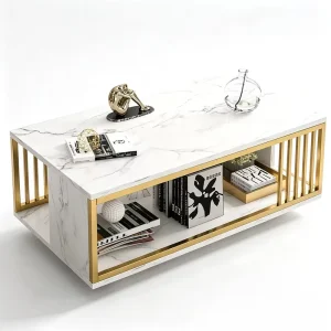 Foreign Trade Coffee Table Small Apartment Minimalist Modern Light Luxury Home Use Living Room Furniture Storage Space