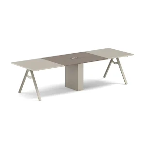 Foshan 12 Person Large Long Modern Luxury Office Furniture Office Room Standing Meeting Table Desk Conference Table