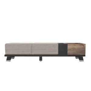 Foshan Longjiang Office Furniture Light Luxury Open Office Sofa Bench with Storage Space