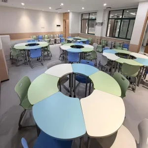 Foshan School Furniture Classroom Table Desks Student Study School Training Room Chair
