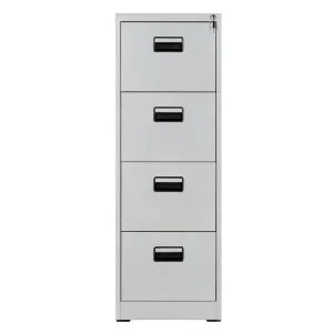Four drawer Best selling Modern Lockable Fireproof Eco Friendly Filing Cabinet Large capacity Storage Space Steel based