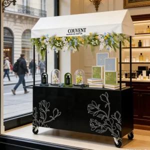 Fragrance Clothing Store Activity Float Display Metal Removable Car Opening Stall Shopping Mall Merchandise Display