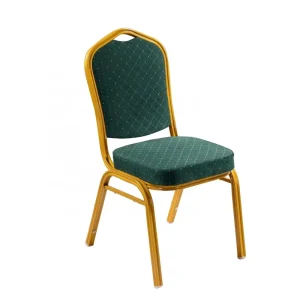 Frame Banquet Event Chair Hall Chairs for Sale Gold Fabric Stacking Hotel Banqueting Banquet Red Green Sponge