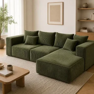 Frameless Compressed Sofa Bed Compression Square Fabric Sofa Modern Modular Sectional Seat Sponge Furniture Set Eco Friendly
