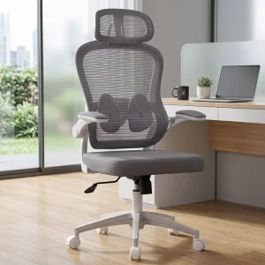 Free Sample High Quality Full Computer Modern Furniture Mesh Swivel Adjustable Office Chair With Headrest