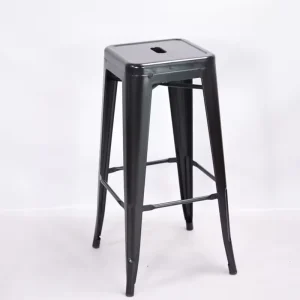 Free Sample High Quality Stackable Vintage Industrial Cafe Restaurant Metal Bar Stools for Sale