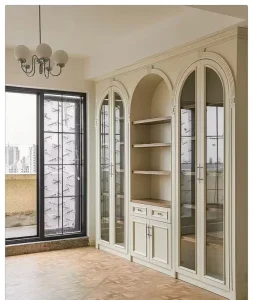 French Modern Luxury Eco Friendly Durable Bookshelf for Home Office Living Room