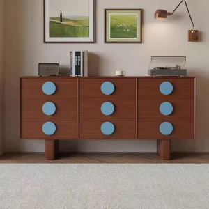 French Retro Sideboard New Arrival Modern Minimalist Living Room Bedroom Hotel Storage Cabinet Furniture