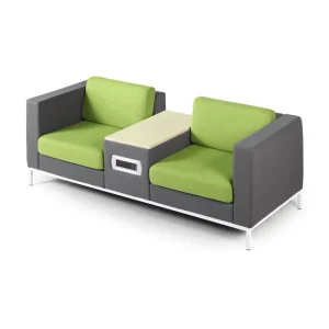 Function Office Sofa Furniture USB Leisure Sofa with Power Charging Plug