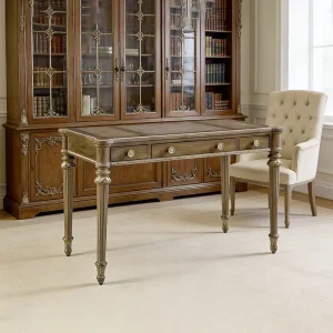 Functional Drawer Storage Home Office Desk Antique Classical Designs Rectangle General Manager Table Office Table