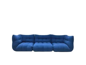 Furniture Cream Style Fabric Living Room Model Lounge Blue Soft Modern Large Cloud Sofa Modular Sectional Sofa Couch Set
