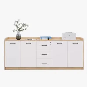 Furniture Design Wooden Home Office File Filling Wood Cabinet Office Set Office Table