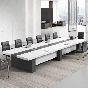 Furniture Room Meeting Design White Modern Office Meet Desk Conference Tables