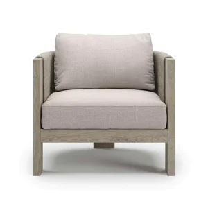 Garden Modular Sofa with Weaving Rope Set Outdoor Patio Teak Sofa Poolside Modular Teak Table with Lounge Set