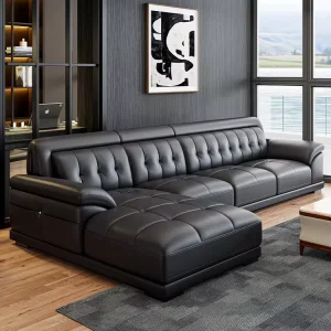Genuine Leather Couches Luxury Living Room Sofa Genuine Leather Sofa Modern Genuine Leather Sectional Sofa