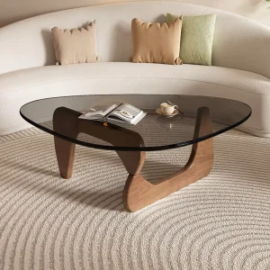 Glass Coffee Table Modern Minimalist Luxury Style Multifunctional Small Side Table for Living Rooms Home Furniture