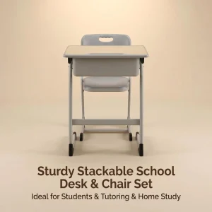 Good Quality Custom Adjustable Desk and Chair School Sets School Desks and Chairs Student Chair and Table Set