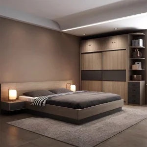 Good Quality Home Hotel Furniture Wooden Bedroom Furniture Bedroom Set