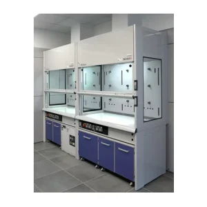 Good Supplier Laboratory Bench With Reagent Rack Chemistry Lab Furniture Storage Cabinets