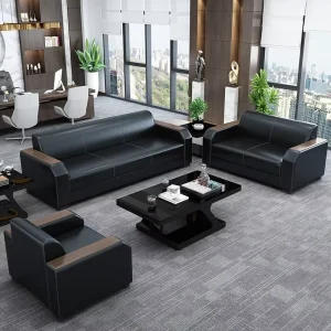 Green Traditional Design Office Sofa Set 3 Seater and 1 Seater for Living Room Home Office Apartment or Hospital Use