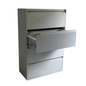 Guangdong Factory Supply Steel Four Drawer Lateral Filing Cabinet File Storage Cabinet