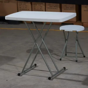 Guangzhou Factory Classic Style Adjustable Height Outdoor Desk and Chair for Party Room Garden Mall Hotel