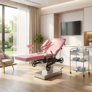 Gynecologic Examination Operating Table Manual Maternity Hydraulic Surgical Delivery Bed