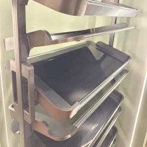 HARDWARE SERIES 360 Degree Customizable Shoe Rack Space Saving Rotating Cabinet for Home Shop Mall Wardrobe Hardware