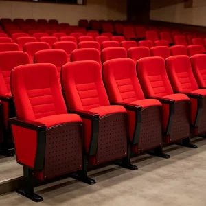 HC P846 Iron Theater Auditorium Chair Durable Comfortable Commercial Furniture