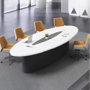 HYZ 77 Conference Room Desk Table Office Furniture Desk Set Mesa De Reuniones Meeting Table Modern Conference Tables and Chairs
