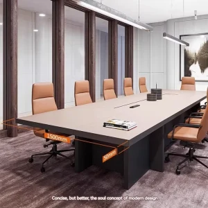 HYZ-85 Escritorio Office Furniture Meeting Table Mesa De Reuniones Conference Desk Table Modern Conference Tables and Chairs