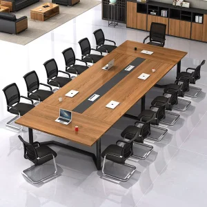 HYZ06N Office Furniture Luxurious Desk Office Meeting Room Conference Table and Chairs Set Meeting Table Modern Conference Table