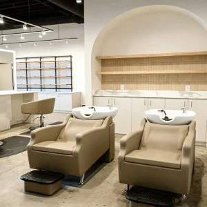 Hair Salon Furniture Manufacturers Backwash Unit Shampoo Chair