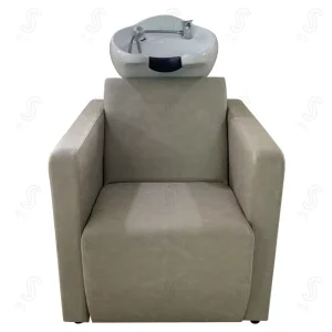 Hair Salon Shampoo Chair Thai Style Flushing Semi Reclining Plastic Basin Modern Simple Design Model H074