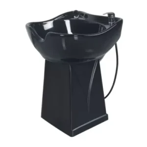 Hair Wash Basin Standing Shampoo Bowl Fiberglass Base Wash Unit BX-6438