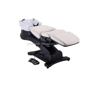 Hair Wash Equipment Electric Adjustable Shampoo Chair Salon Sink Shampoo Bowl Chair