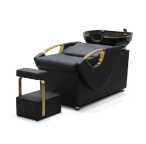 Hair Washing Salon Electric Adjustable Shampoo Chair Rotated Shampoo Bed for Barber Shop