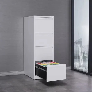Half Height Black Library Endurance Lock Horizontal 2 3 4 Drawer Storage Furniture Home Office Steel Metal Vertical File Cabinet